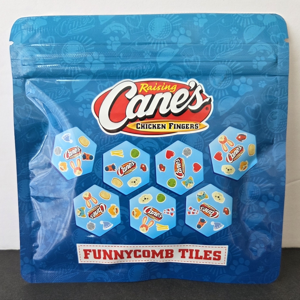 Raising Cane’s Funnycomb Tiles Kids Meal Game Toy 2026 New